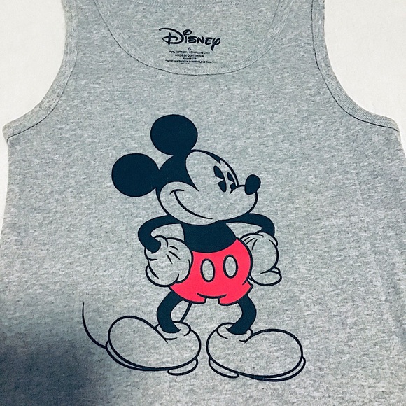 Disney Mickey Mouse Graphic Print Knit Tank Top Size S/ NWOT - Picture 12 of 12